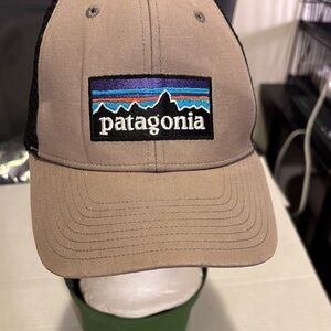 Patagonia Tan and Black Cap